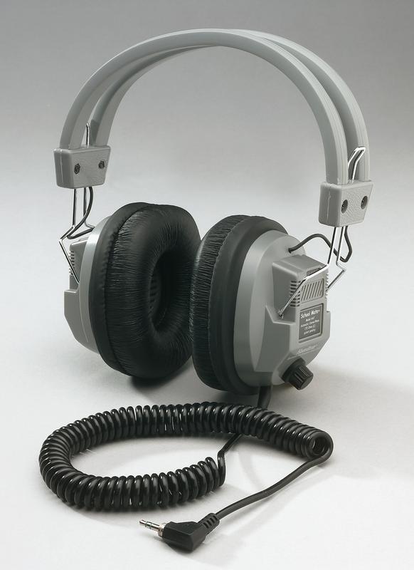 Deluxe Stereo/Mono Headsets 1/8Plus & 1/4Adapter With Volume Control