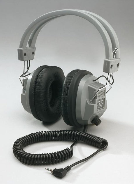 Deluxe Stereo/Mono Headsets 1/8Plus & 1/4Adapter With Volume Control
