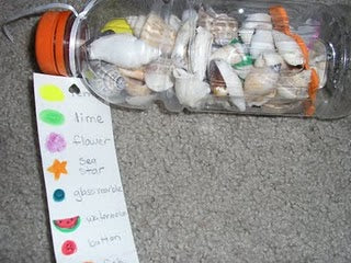 Homemade - Sea Shells I-Spy Bottle