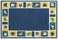 Seeing Spots© Classroom Rug, 7'8" x 10'9" Rectangle Bold
