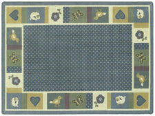 Seeing Spots© Classroom Rug, 5'4" x 7'8"  Oval Soft