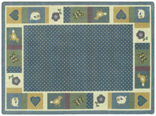 Seeing Spots© Classroom Rug, 7'8" x 10'9"  Oval Soft