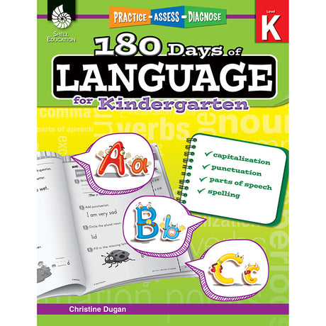Practice, Assess, Diagnose: 180 Days of Language for Kindergarten