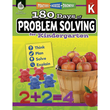 Shell Education 180 Days of Problem Solving for Kindergarten
