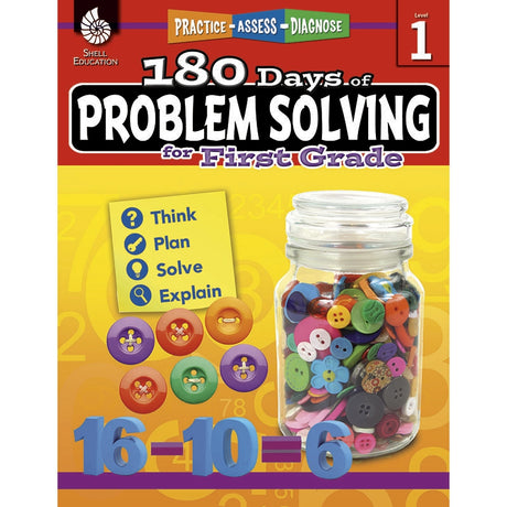 180 Days of Problem Solving for First Grade