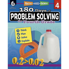 Shell Education 180 Days of Problem Solving for Fourth Grade