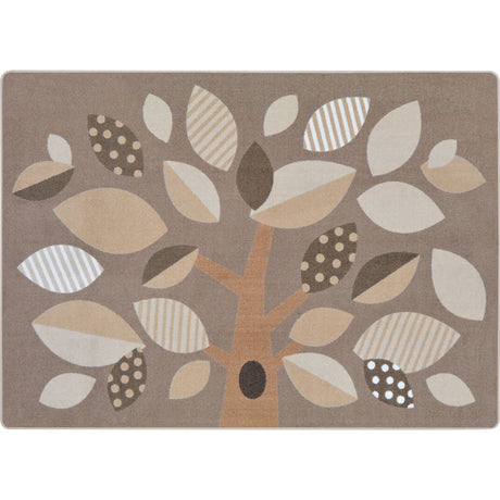 Shady Grove™ Classroom Seating Carpet - Neutral, 5'4" x 7'8" Rectangle