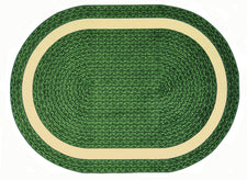 Sharing Circle© Classroom Rug, 5'4" x 7'8"  Oval Green