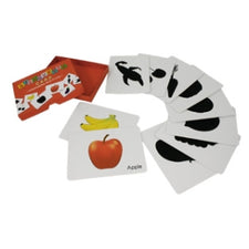 Silhouette Fruit & Vegetable Cards