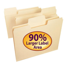 SuperTab® Oversized Tab Manila File Folders, 24 Per Package