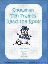 Snowmen Ten Frames FREEbie!