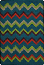 Sonic© Tropics Classroom Rug, 5'4" x 7'8" Rectangle