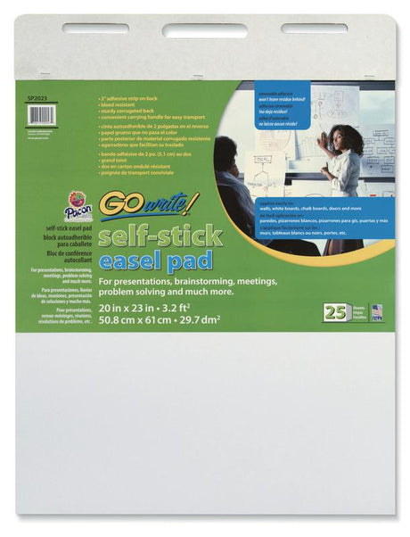 GoWrite!® Self-Stick Easel Pad, 20" x 23"