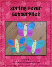 Spring Fever Butterflies FREEbie