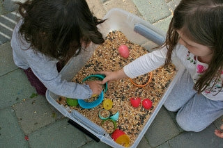 Sensory Bin Idea for Spring