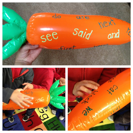 Simple Springtime Sight Word Game
