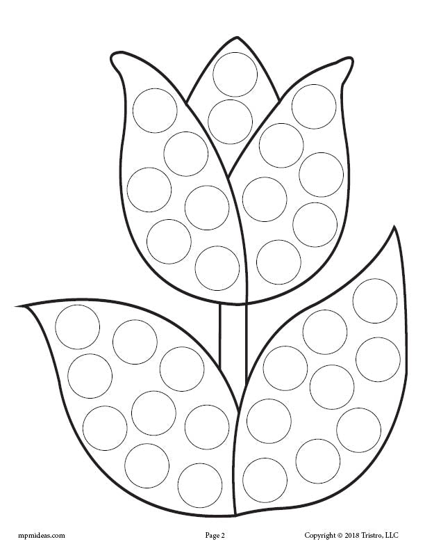 12 Spring Do-A-Dot Printables!