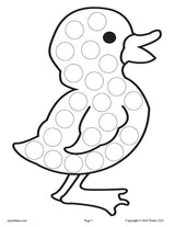 12 Spring Do-A-Dot Printables!