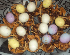Springtime Snack Idea - Eggs in a Yummy Nest