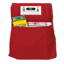 Red Seat Sack, Small 12 Inch Chair Storage Pocket