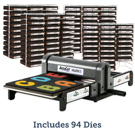 AccuCut Original MARK 5 Super Starter Die Cutting Set - Jellybean