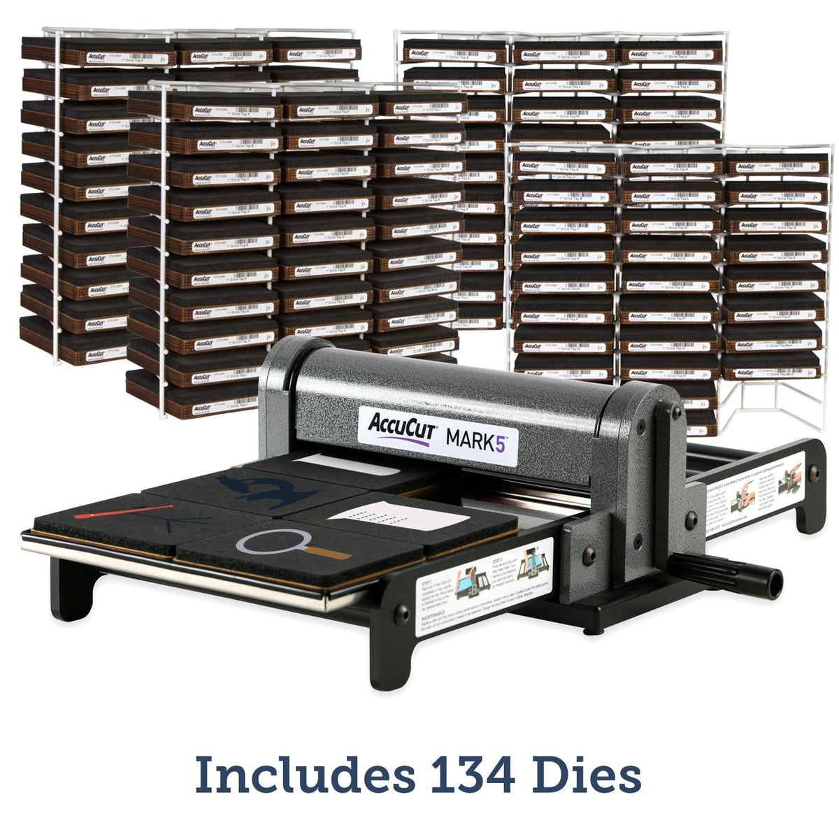 AccuCut MARK 5 Deluxe Super Starter Die Cutting Set - STEM