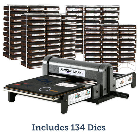 AccuCut MARK 5 Deluxe Super Starter Die Cutting Set - STEM