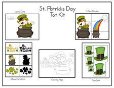 St. Patrick's Day Toddler Kit with FREE Printables