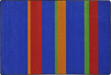 Straight and Narrow© Primary Classroom Rug, 5'4" x 7'8" Rectangle