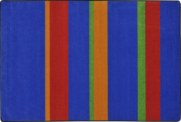 Narrow Rectangle Rug Joy Carpets Straight and Narrow© Primary Classroom Rug, 5'4