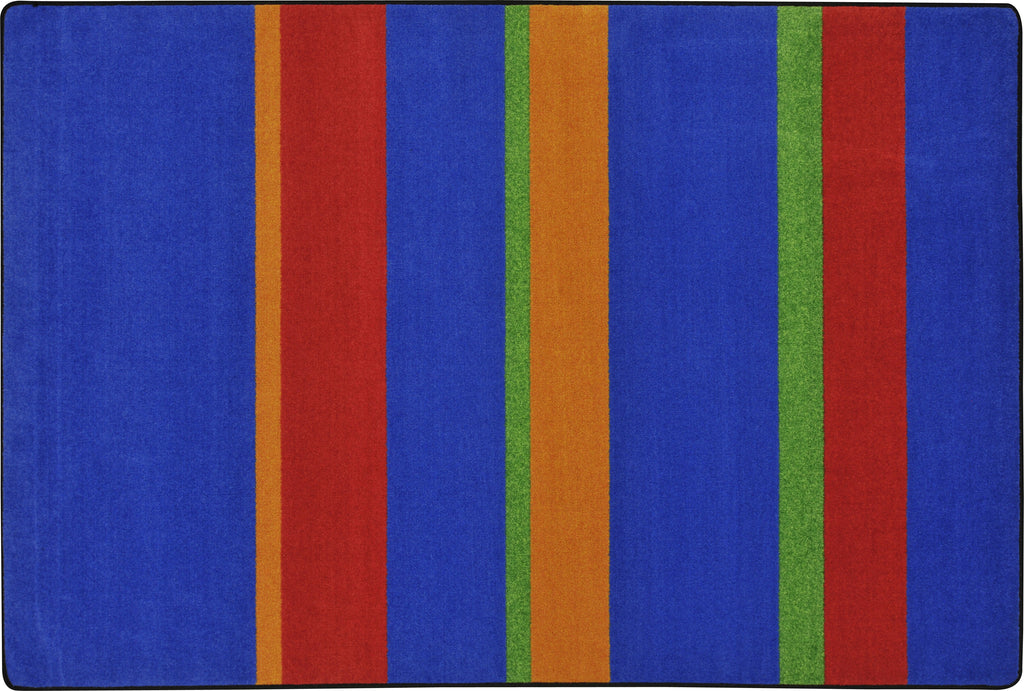 Straight and Narrow© Primary Classroom Rug, 7'8" x 10'9" Rectangle