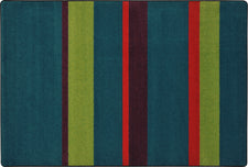 Straight and Narrow© Tropics Classroom Rug, 5'4" x 7'8" Rectangle