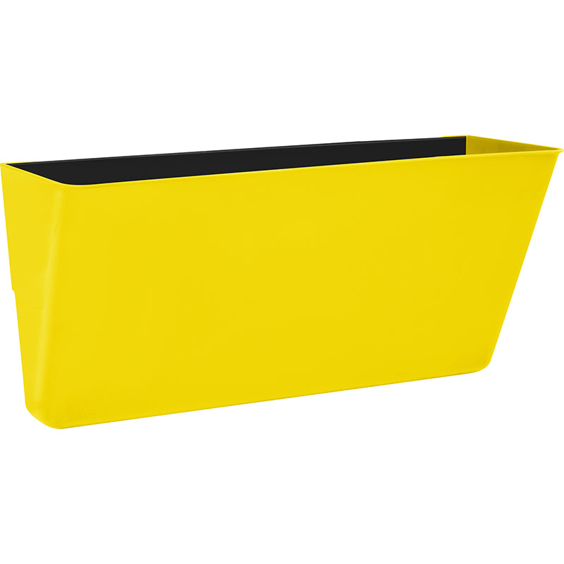 Letter Size Magnetic Wall Pocket, Yellow