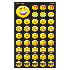 Emoji Cheer superShapes Stickers – Large