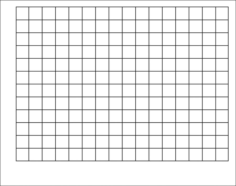 Graphing Grid (1 1/2-Inch Squares) Wipe-Off® Chart