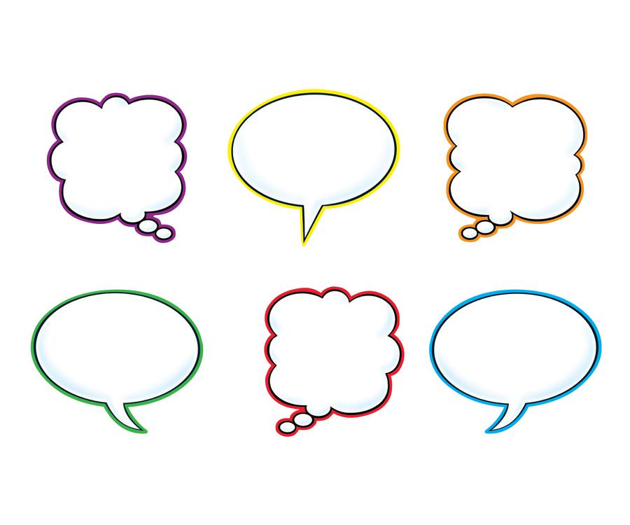Speech Balloons Classic Accents® Variety Pack