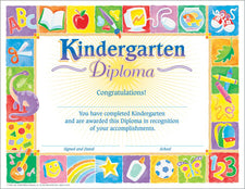 Classic Kindergarten Diploma PK-K Certificates & Diplomas