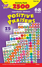 Positive Praisers superSpots® Stickers Variety Pack