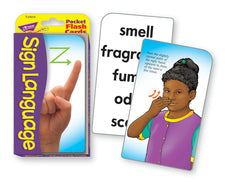 Sign Language Pocket Flash Cards