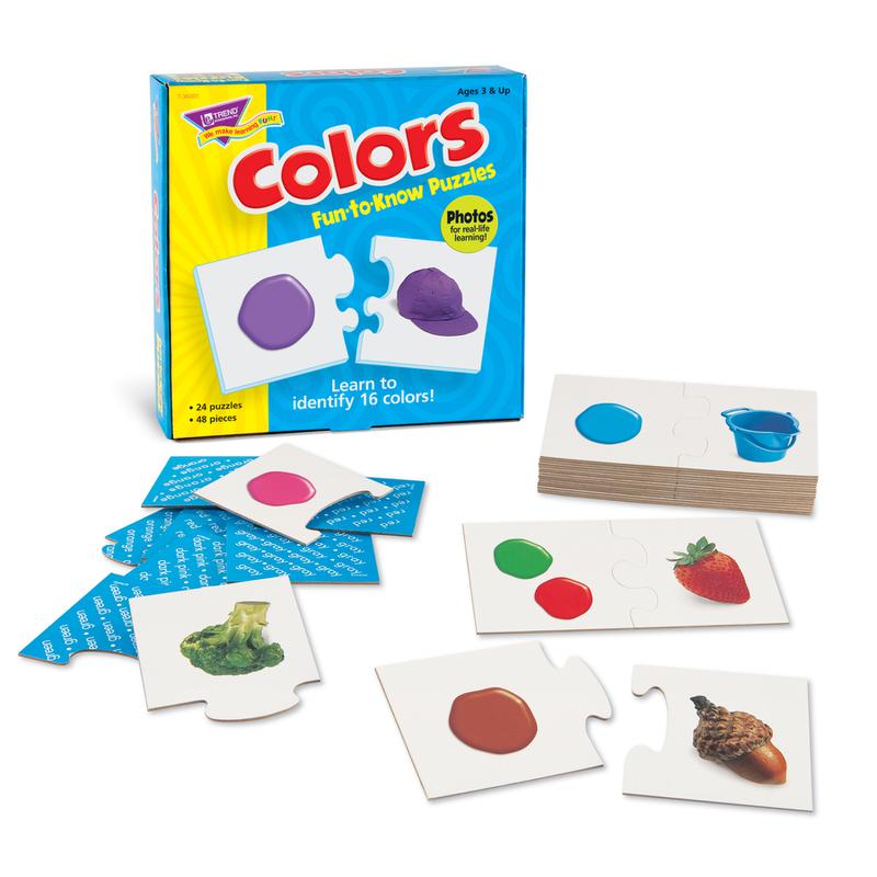 Colors Fun-to-Know® Puzzles