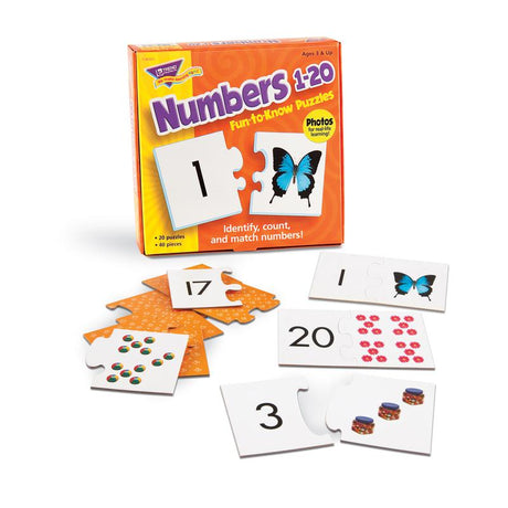 Numbers 1–20 Fun-to-Know® Puzzles