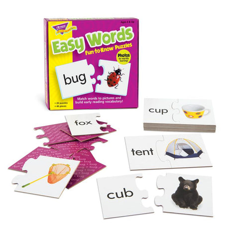 Easy Words Fun-to-Know® Puzzles