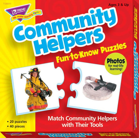 Community Helpers Fun-to-Know® Puzzles