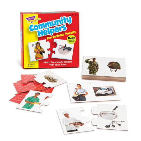 Community Helpers Fun-to-Know® Puzzles
