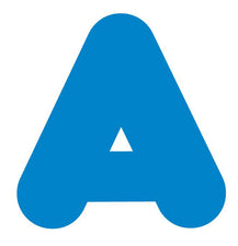 Blue 2-Inch Casual Uppercase Ready Letters®