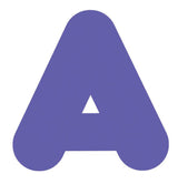 Purple 2-Inch Casual Uppercase Ready Letters®