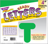 Green 4-Inch Casual Uppercase Ready Letters®