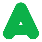 Green 4-Inch Casual Uppercase Ready Letters®