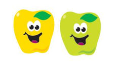 Happy Apples superShapes Stickers