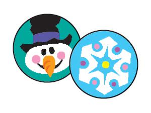 Winter Joys superSpots® Stickers